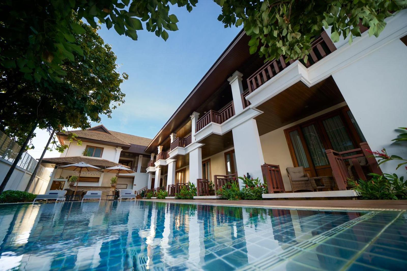 Athena Hotel Pakse Exterior foto